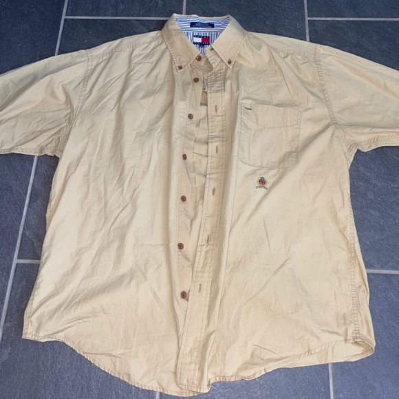 Tommy Hilfiger Men's Casual Shirt Vintage 90s Shirt - Picture 4 of 10